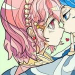 超甜摸嘴动漫高清情头图片