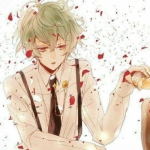 撒狗粮一人一半的喂食物动漫情头图片