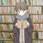 动漫高清一男一女的简约情头一对图片