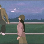 微信高清漫画一对成熟好看的情头图片