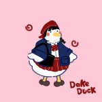 dakeduck高清可爱的网红鸭子头像图片