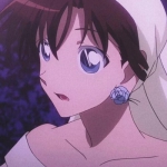 动漫怪盗基德和中森青子情头一对两张图片