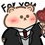 微信卡通可爱动漫一左一右情头图片