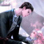 唯美一左一右好看的动漫情头高清图片