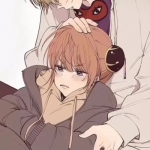 微信可爱超甜的情头动漫一对高清图片