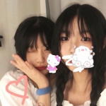 真人闺蜜双人女生高清头像图片