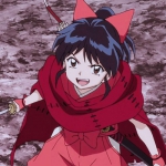 动漫高清好看半妖的夜叉姬诸叶头像图片