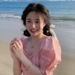 美丽漂亮清新海边女孩子头像图片